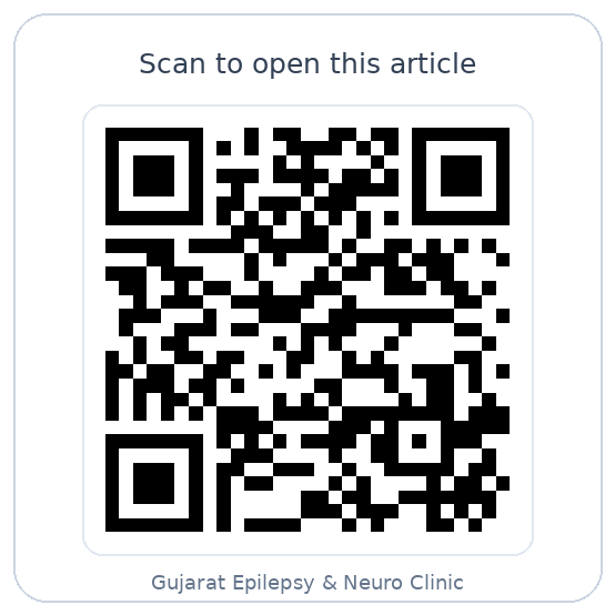 QR code for the article Lacosamide FAQ: dizziness, fainting and heart rhythm